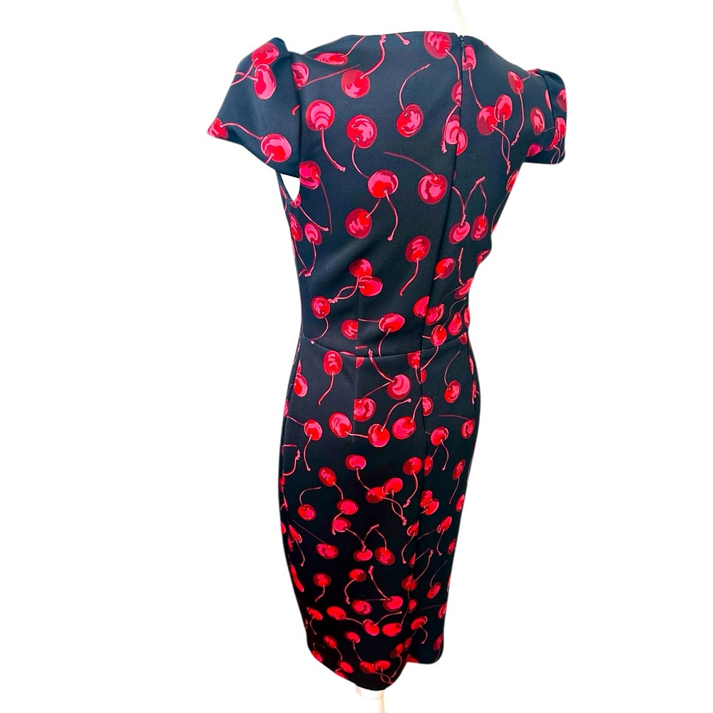 BETSY JOHNSON CHERRY PRINT DRESS - Picture 6 of 8